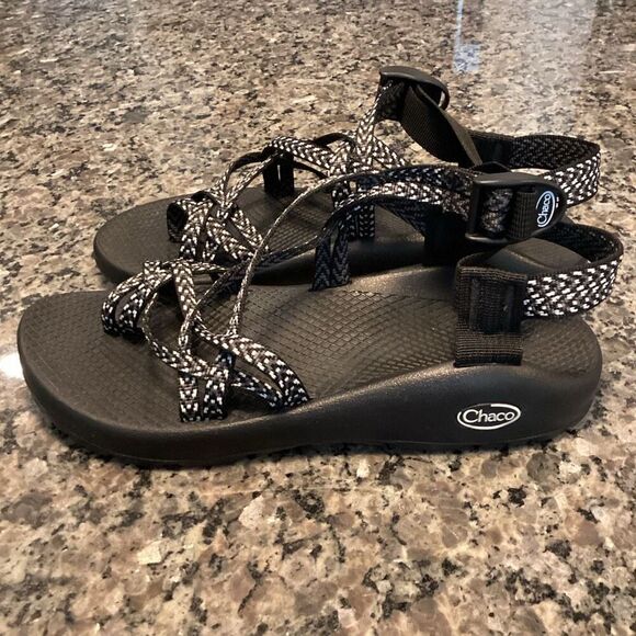 Women's Chaco ZX/2 sandal‎ - 8 - Black/gray/white - Picture 3 of 7